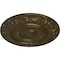 Ekena Millwork Biddix Ceiling Medallion (Fits Canopies up to 7 1/2"), Hand-Painted Brass, 20 7/8"OD x 1 1/4"P CM20BXBRS - alternate 2